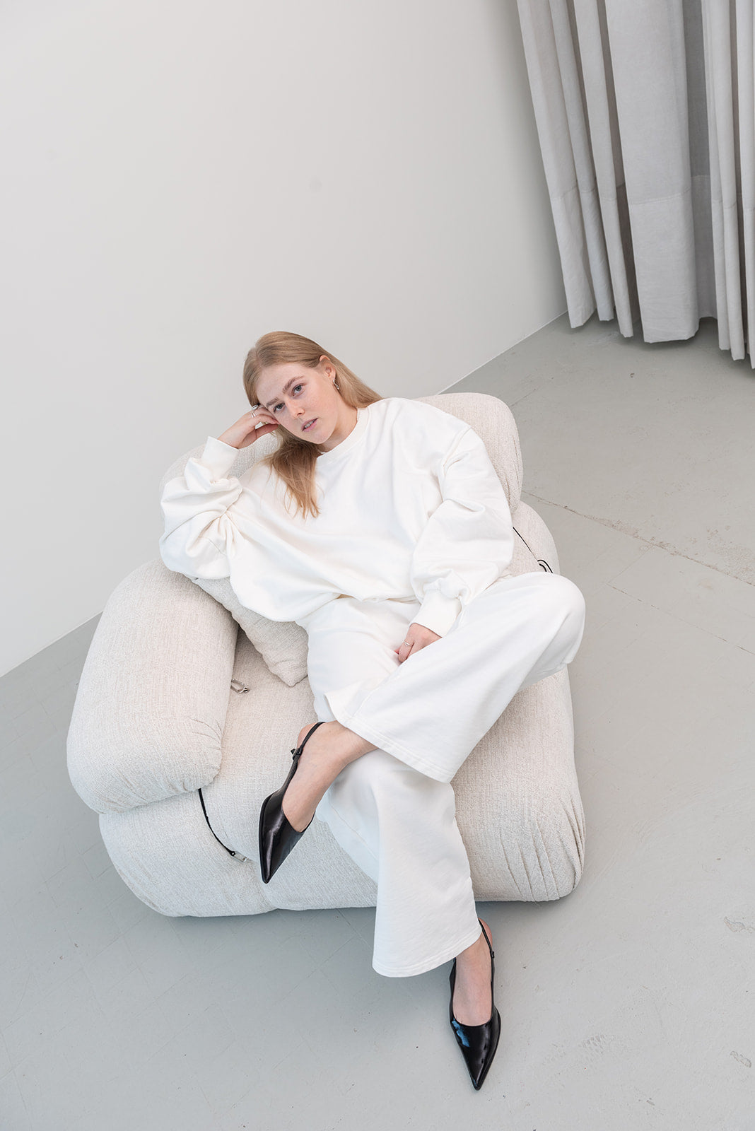 Trousers Off white